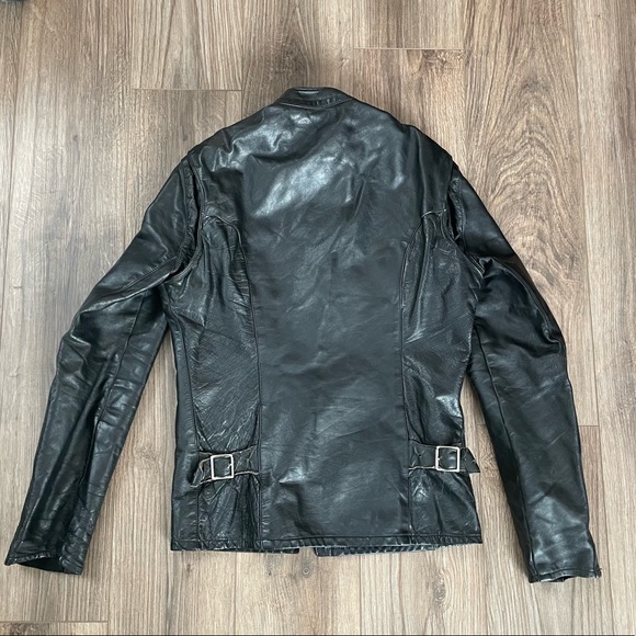 Vintage Black Leather Jacket | Small - Picture 7 of 7